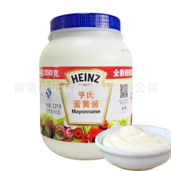 亨氏蛋黄酱沙拉酱3.2kg*4一箱蔬菜水果沙拉酱三明治汉堡蛋...