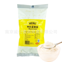 亨氏蛋黄酱1kg*12袋沙拉酱底酱 三明治汉堡披萨酱1000...