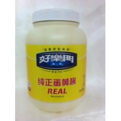 好乐门蛋黄酱3kg原装 餐饮包装 西餐调味 纯正蛋黄酱