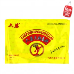 六婆四川麻辣红汤牛油火锅调料580g含蘸料 调味品批发 量大...