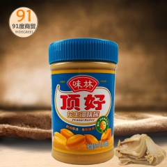味林顶好花生调味酱405g 花生酱拌面酱烘焙蘸料 火锅蘸料涂...