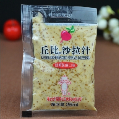 丘比沙拉汁 焙煎芝麻口味25ml 蔬菜水果沙拉酱火锅蘸料