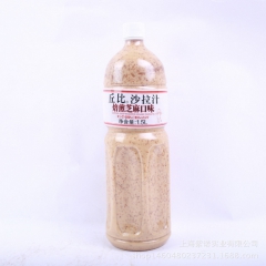 批发火锅蘸料 丘比沙拉汁 焙煎芝麻口味 1.5L 日式料理用...