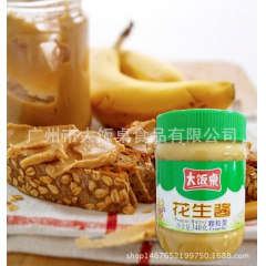大饭桌DAFANZHUO 花生酱（颗粒型）340克 面包吐司...