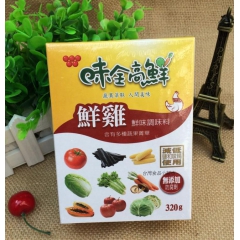 台湾原装进口味全鸡精味全高鲜调味料 320g取代盐和味精 餐...