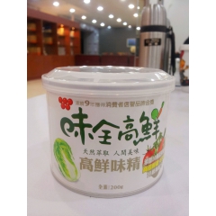 台湾味全高鲜味精 全素食调料味全高鲜200g家庭装 纯果蔬 ...