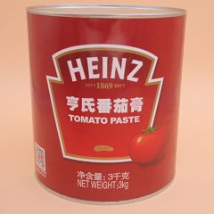 亨氏番茄膏 高浓度健康番茄膏番茄酱 厂家批发3kg桶装薯条汉...