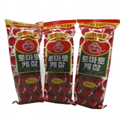 批发供应 韩国进口食品 不倒翁番茄酱300克 韩国调味品