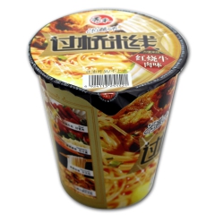 秀禾即食过桥米线 红烧牛肉味 速食杯面米粉丝 热销精品冲泡食...