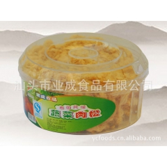 潮汕特产厂家直销60g猪肉松，百分百鲜猪肉制作，多种口味供选...