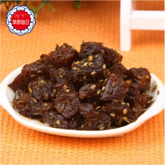 内蒙古特产牛肉干 草原旭日麻辣牛肉粒100g 牛肉块办公室零...