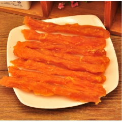 狗狗零食宠物鸡肉干 条状鸡胸肉 鸡肉扭丝鸡肉条 鸡肉扭条80...