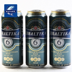俄罗斯进口啤酒波罗的海6号500Ml  口感醇厚 送礼佳品一...