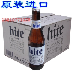 韩国原装进口 Hite 新海特啤酒 330ml*24 正品 ...