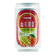 台湾进口啤酒 台湾啤酒 果微醺系列芒果啤酒 整箱啤酒批发