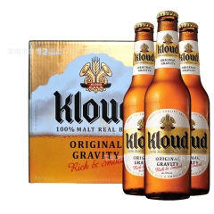 韩国进口啤酒 德国工艺kloud克洛德啤酒500ml批发