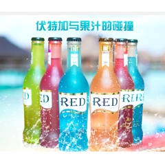 RED红魔预调鸡尾酒套餐 朗姆酒洋酒朗伏特加酒洋酒 威士忌6...