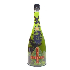 批发 捷克烈酒 苦艾酒 absinthe“糜”  含草 洋酒...