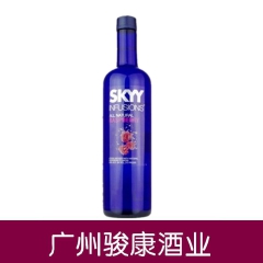 专业批发 深蓝牌伏特加莓子味 蓝天伏特加 洋酒