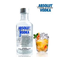 瑞典绝对伏特加酒 200ml absolut vodka 原...