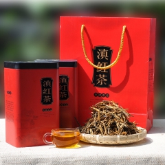 红茶 特级云南凤庆工夫红茶 正宗凤庆滇红茶大金针100g礼盒...