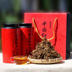 红茶 特级云南凤庆工夫红茶 正宗凤庆滇红茶大金芽100g礼盒...