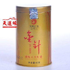 凤牌 金针红茶 特级滇红工夫红茶 60g/听铁罐装 云南滇红...