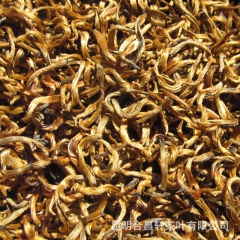 批发云南红茶 凤庆大叶滇红茶 蜜香金芽 蜜香金丝滇红茶 工夫...