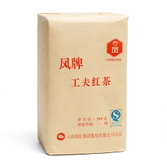 滇红集团 凤牌红茶 工夫红茶一级500克 云南滇红茶