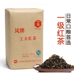 滇红集团 凤牌 红茶 工夫红茶 一级 滇红茶 500克 20...