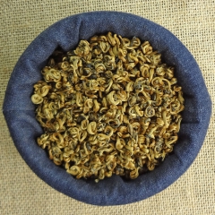 滇红茶 云南红茶 梅兰金螺 红金螺 特级单芽 单芽红茶