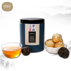 厂家直销 纯手工安化黑茶半山茗珠天尖茶 紧压颗粒茶罐装