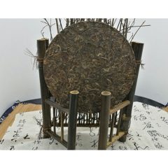 云南厂家直销 翟记400克老铁饼生茶 陈香普洱紧压茶 生茶包...