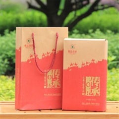 湘益安化黑茶湖南特产900g传承茯砖茶益阳茶厂茯茶茯砖金花黑...