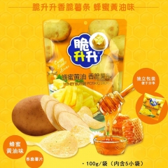 脆升升香脆薯条番茄 烧烤 蜂蜜黄油 原味 5味可选100g畅...