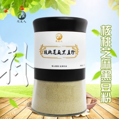 凤美人 400g 核桃芝麻黑豆粉 现磨 五谷杂粮粉 营养早餐...