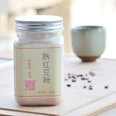 绿珈园 纯红豆粉 熟红豆粉 赤豆粉 五谷杂粮粉 300克 口...