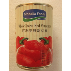 百利牌甜红椒390克/西餐调料/红甜椒/whole swee...