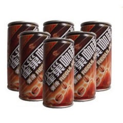 雀巢咖啡  香滑拿铁罐装原味咖啡饮品180ml*24罐---...