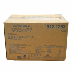 雀巢咖啡醇品纯咖啡粉雀巢V型速溶咖啡粉末状工业餐饮专用10k...