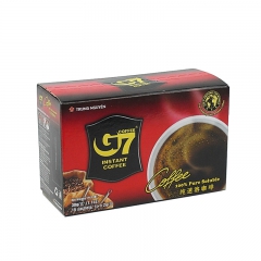 进口越南中原G7速溶咖啡粉黑咖啡 苦咖啡30g克