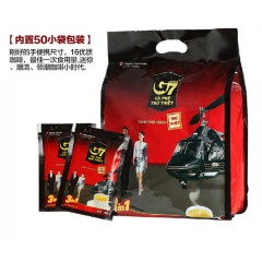越南进口咖啡 中原G7三合一速溶咖啡 800g 10袋/箱