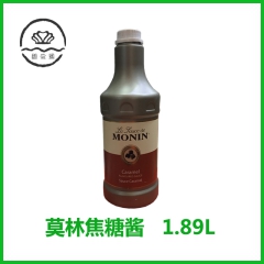 莫林糖浆 焦糖淋酱 莫林Monin 焦糖风味糖酱1890ML...