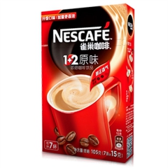正品 咖啡 105g条装雀巢速溶咖啡 7条盒装咖啡  原味 ...