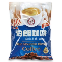进口咖啡 进口食品*伯朗咖啡蓝山风味三合一速溶 咖啡