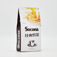 Socona经典奶茶 抹茶味奶茶粉1000g 三合一速溶奶茶...