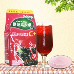 晶花黑加仑冲饮果汁粉速溶果汁粉 风味固体饮料粉1kg/袋装
