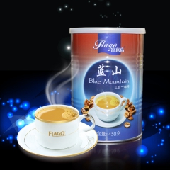速溶咖啡 蓝山风味三合一咖啡粉 即溶饮品 罐装450g 细腻...