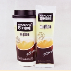 苏卡咖啡 口感香醇白咖啡 风味咖啡杯装25g*30杯三合一速...