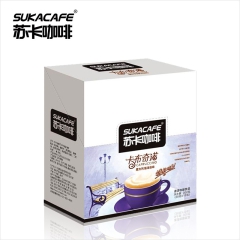 苏卡咖啡 卡布奇诺即溶咖啡粉 300g/盒批发 意大利泡沫咖...